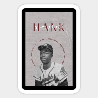 aaron hank circle Sticker